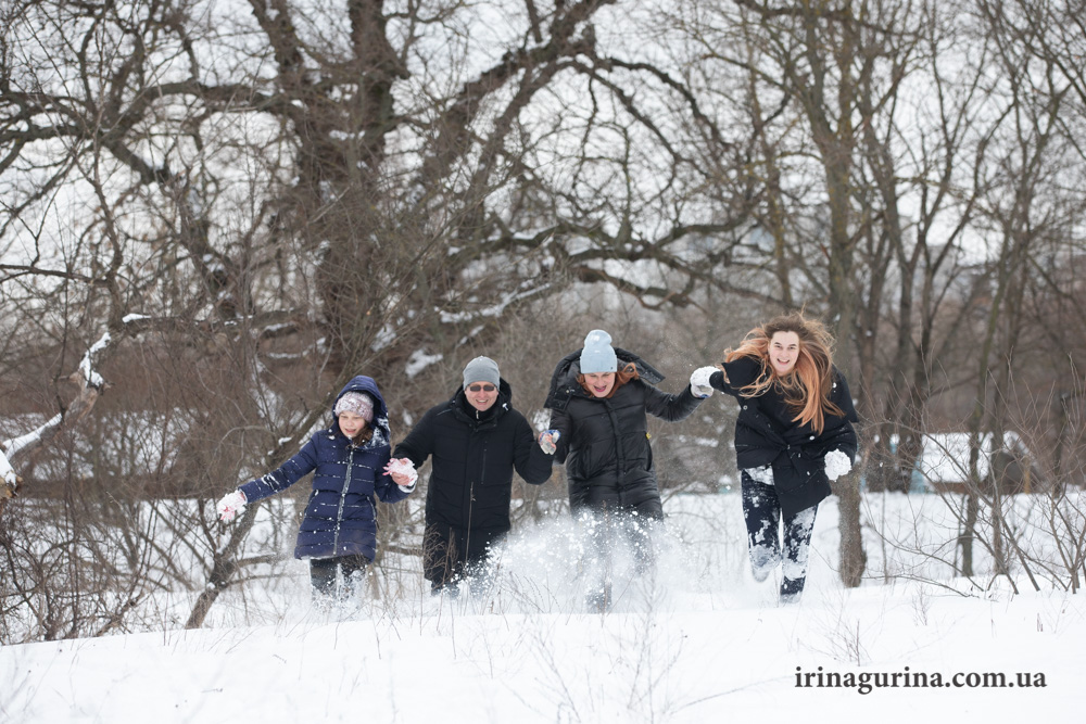 зимняя фотосъёмка