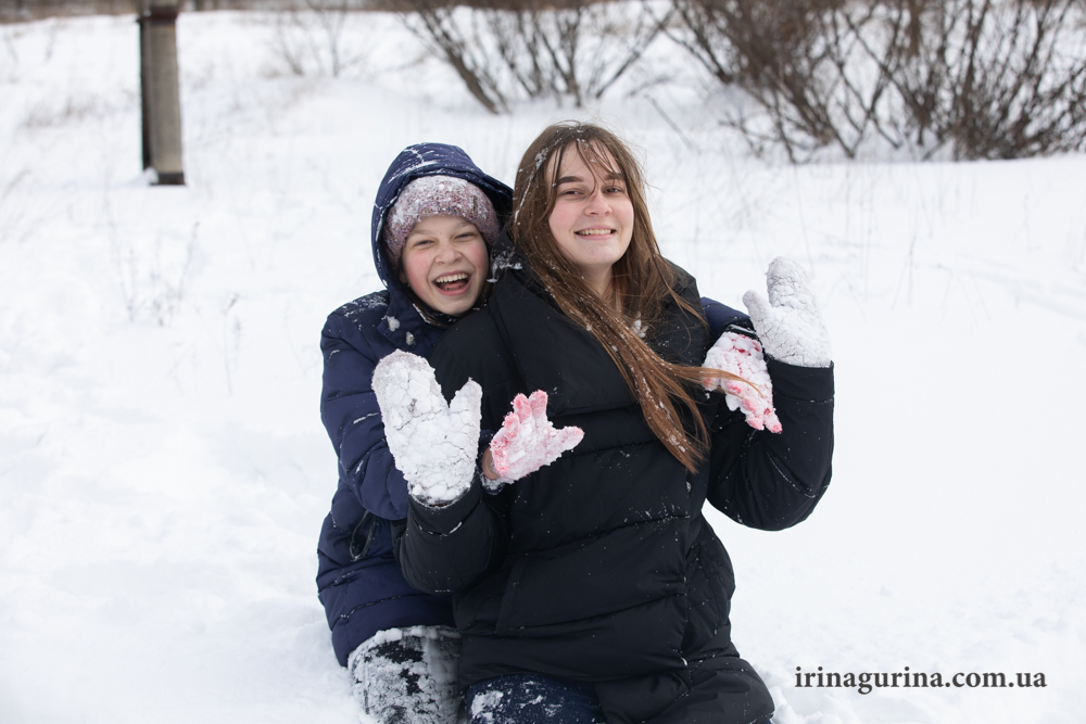 зимняя фотосъёмка